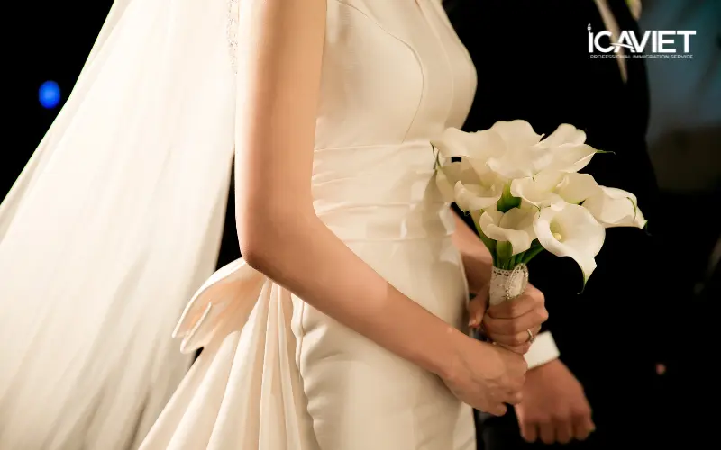 Công dân Mỹ và hôn phu/hôn phê phải kết hôn trong vòng 90 ngày kể từ khi nhập cảnh Mỹ