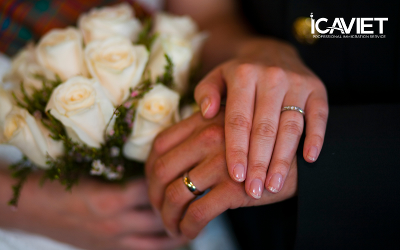 Đăng ký kết hôn với người bảo lãnh