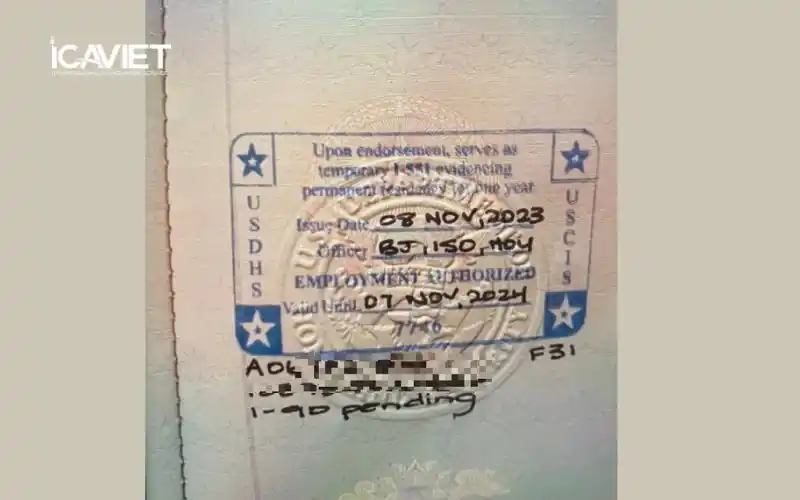 mất thẻ xanh ở mỹ